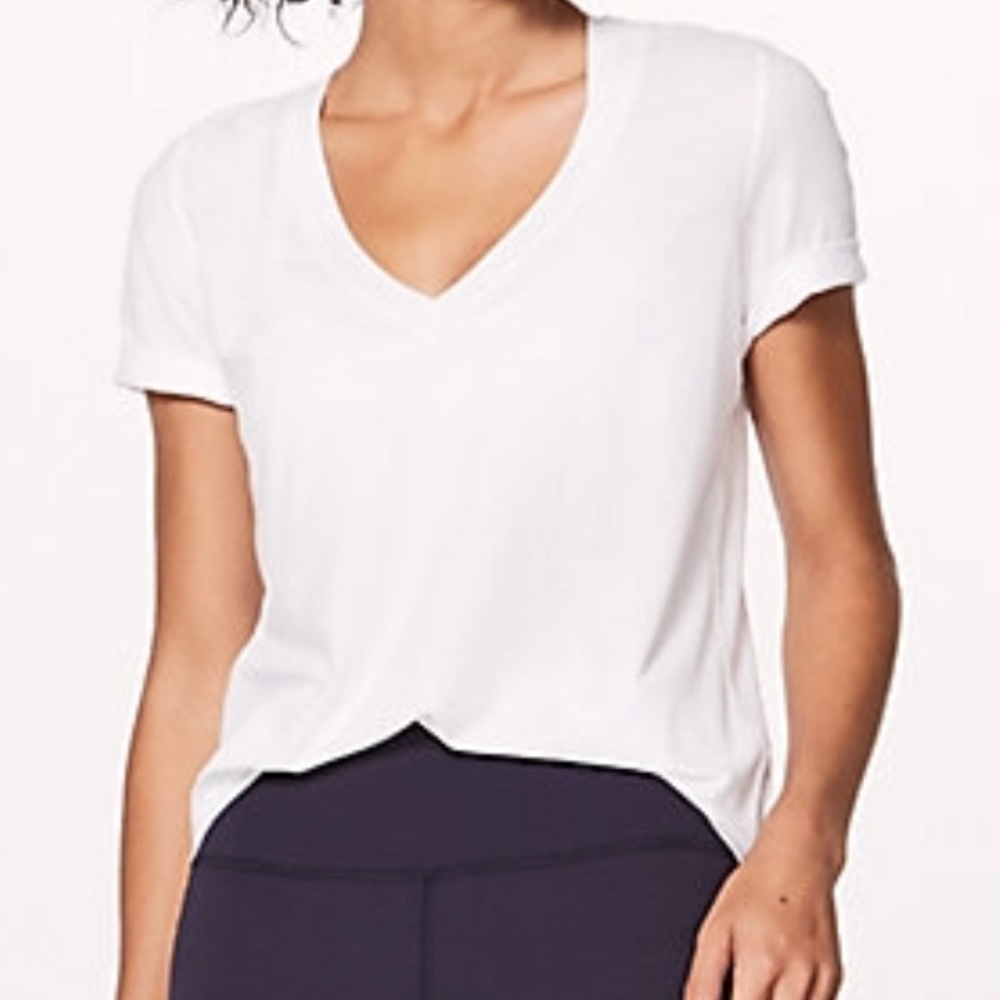Lululemon Love Tee. Size 10.  White.